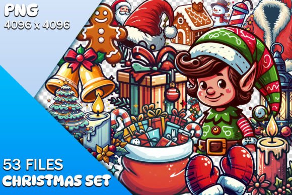 Charming Christmas Vector Illustrations for Branding