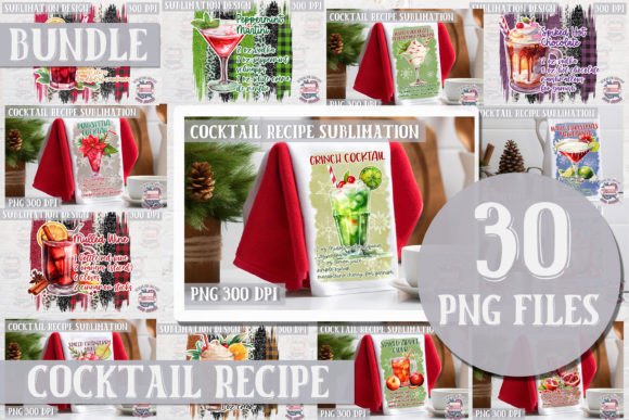 Christmas Cocktail Recipe Bundle 30 PNG: A Practical Review for Sellers