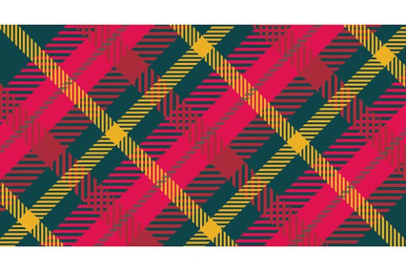 Christmas Rustic Tartan Plaid Vector for Illustrations