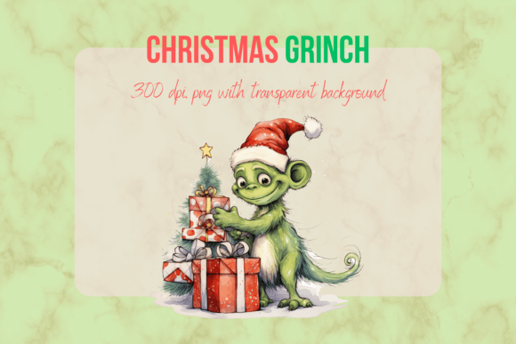 Cute Christmas Green with Presents Png: A Designer's Review of Seasonal Illustrations