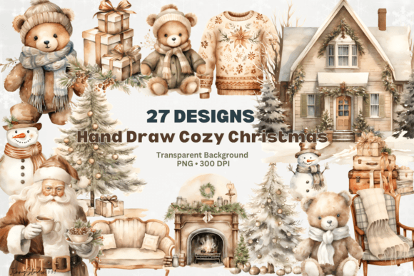 Hand Draw Cozy Christmas Sublimation: A Review for Sellers