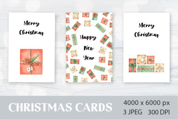 Printable Christmas Card with Gift Boxes: A Designer's Review